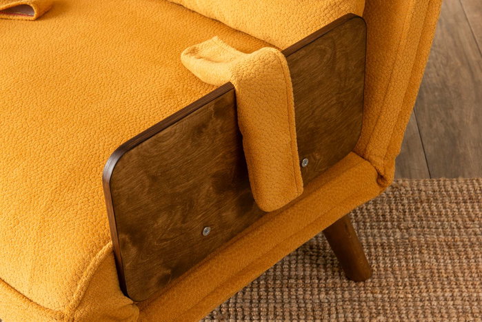 Atelier Del Sofa Cosmo Single - Amarillo Mostaza